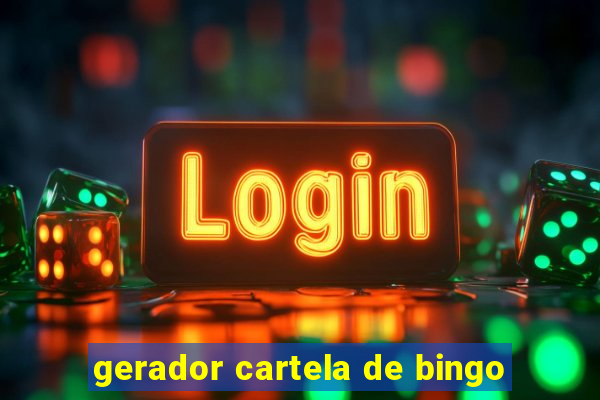 gerador cartela de bingo